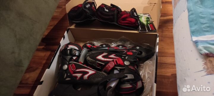 Детские ролики и защита