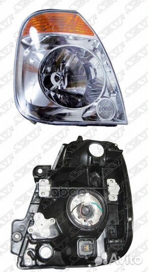 Фара KIA bongo III 04-12 RH желтый поворот ST-2