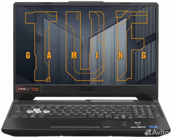 Игровой ноутбук asus RTX 3050 TI, intel core I7