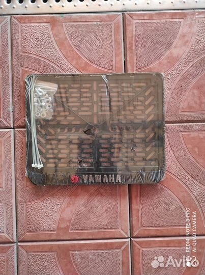 Рамка под номер для мотоцикла