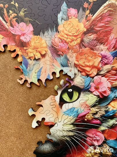 Пазл деревянный