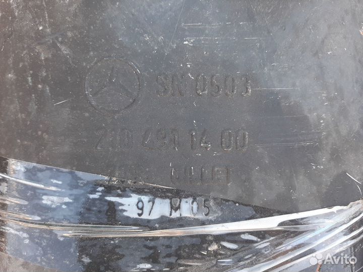 Выхлоп глушитель Mercedes w210