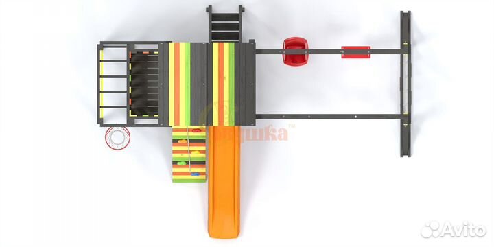 Детская площадка Савушка Мастер 4 (orange)
