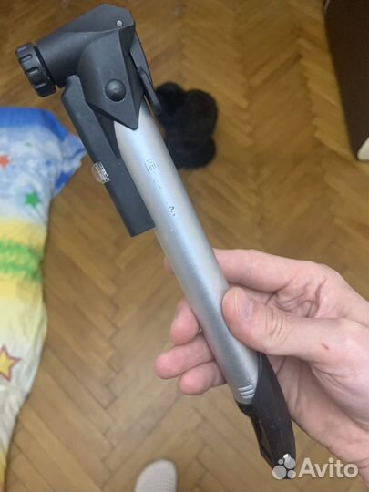 Насос велосипедный с манометром