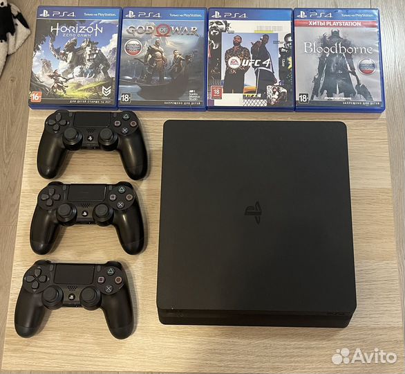 Игровая приставка sony playstation 4 slim