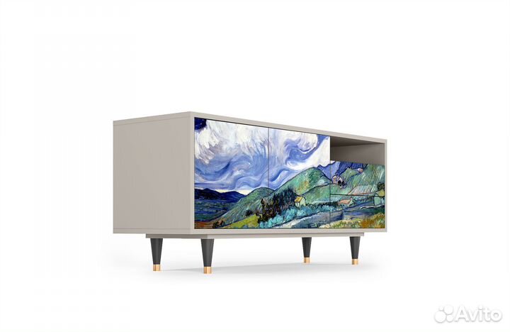 Тв-тумба T7 - Сатин - Landscape from Saint-Rémy