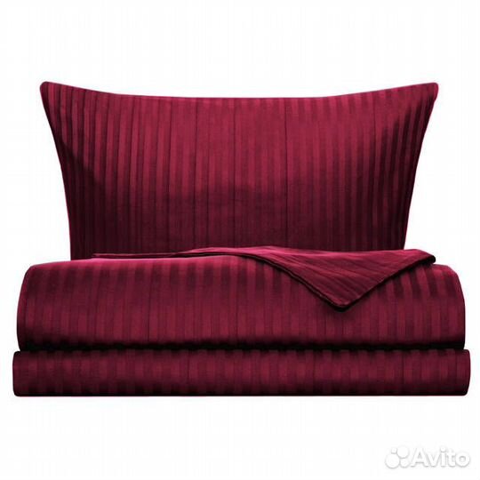 Постельное белье дуэт cottonika сатин-страйп 2 нав