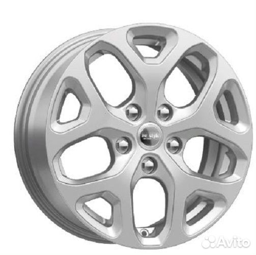 Диск K&K кс869(ZV 16 Vesta Cross) Сильвер 6,5*16/4