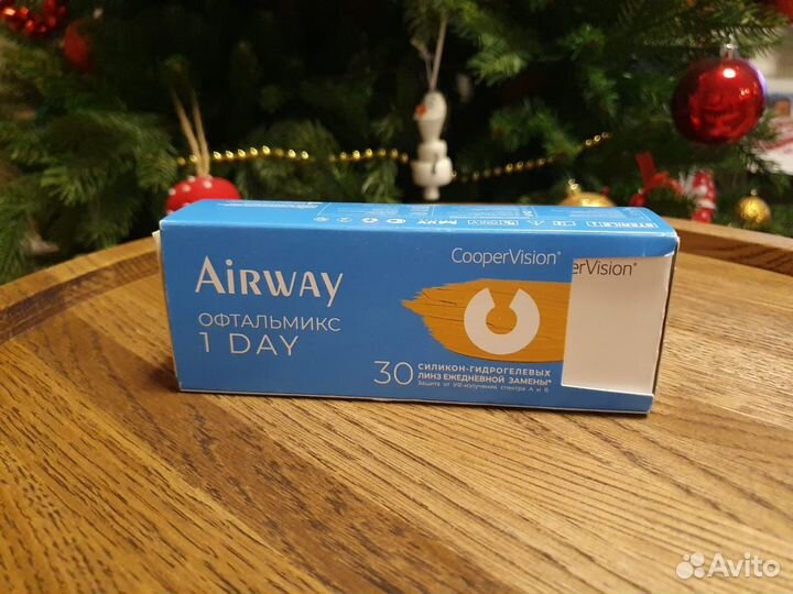Линзы контактные новые