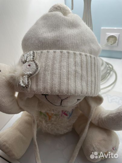 Шапка зимняя для девочки 44 46
