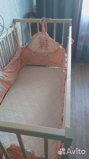 Бортики в детскую кроватку