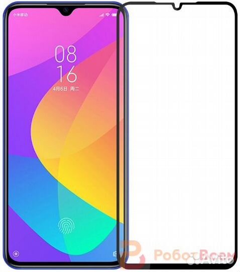 Защитное стекло для Xiaomi Mi A3 / A3 Lite с рамко