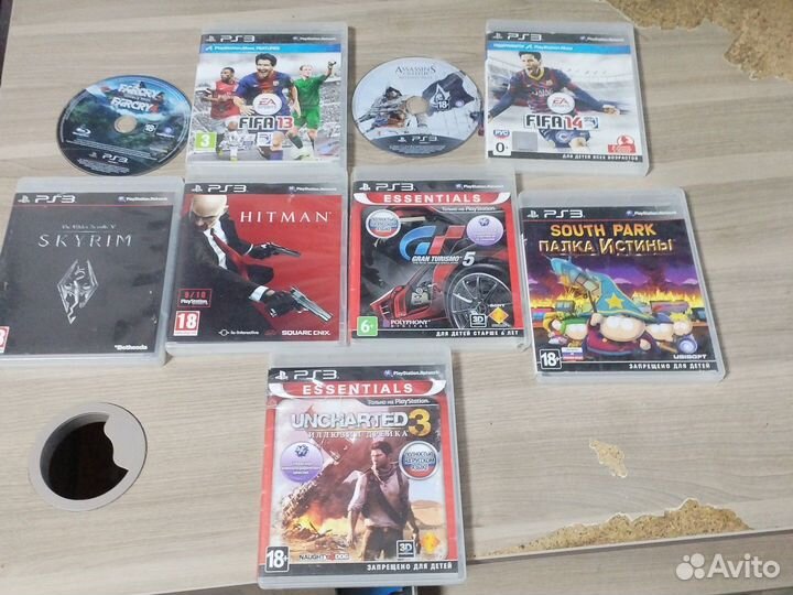 Диски на ps3