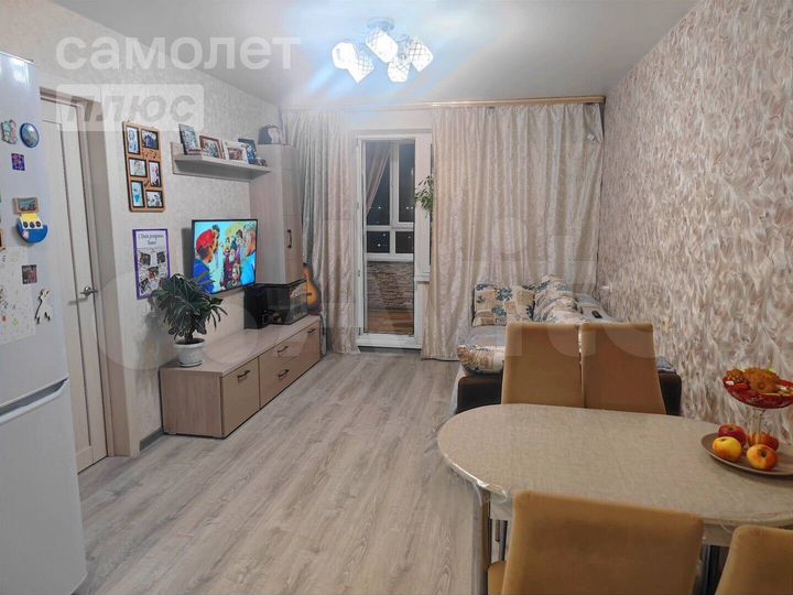 1-к. квартира, 39,1 м², 12/18 эт.