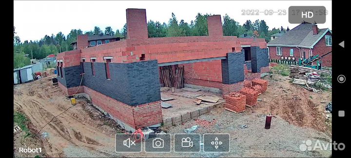 Видеонаблюдение на столб для стройки и не только