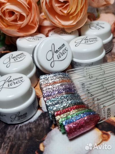 Гель-Лак Люрекс (классика)