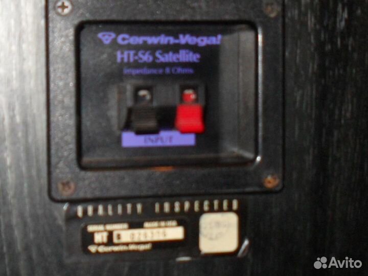 Акустика cerwin vega ht-s6 satellite U. S. A