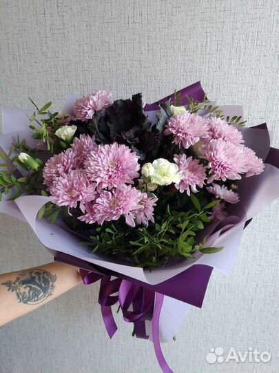 Сборный букет цветов, доставка