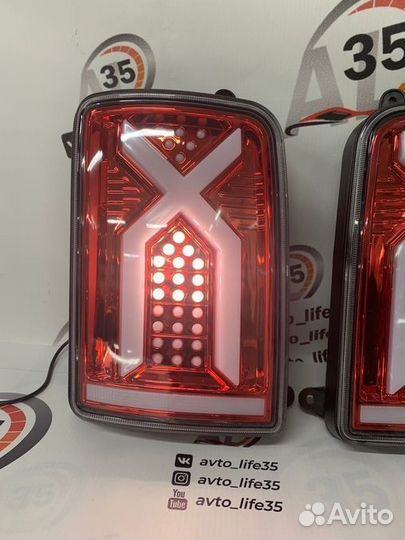 Диодные задние фары для LADA Niva 4x4/ Urban