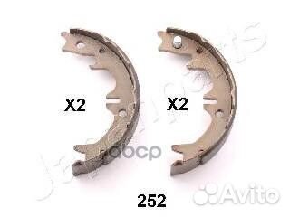 Колодки тормозные стояночного тормоза GF252AF J