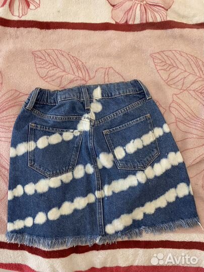 Джинсовая юбка hm 140