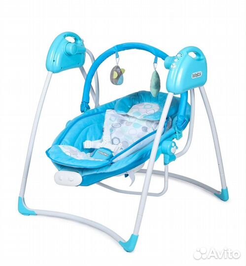 Детские электронные качели 2 в 1