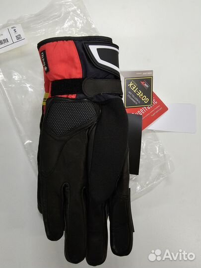 Мотоперчатки BMW PaceDry GTX красные, мужские