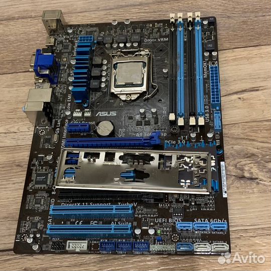Материнские платы LGA 1155/1156/1150 + процессор