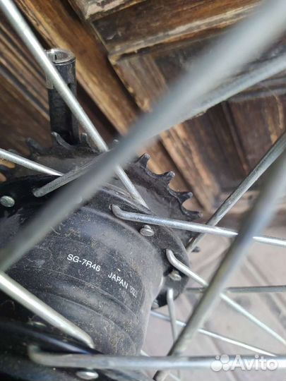 Колесо заднее 28