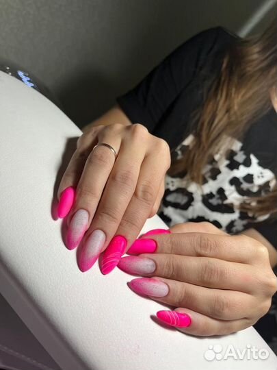 Маникюр, наращивание ногтей, гель-лак