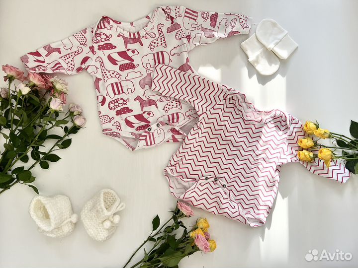 Детские вещи пакетом на девочку 56-62