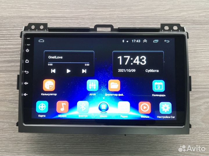 Магнитола на Toyota Land Cruiser Prado 120 2/32Gb