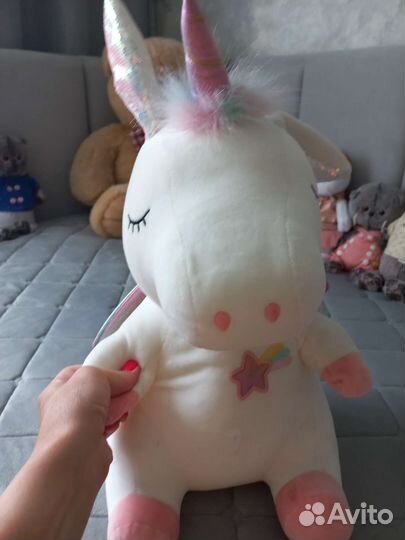 Мягкая игрушка единорог