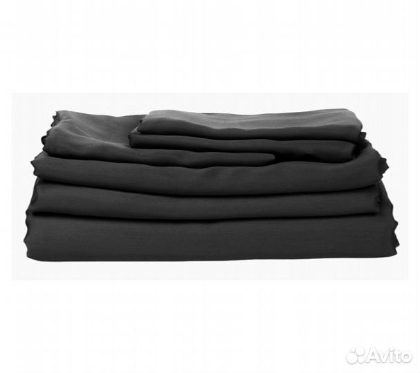 Постельное белье GoodNight Essential дуэт черный