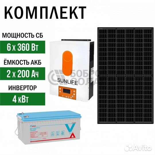 Солнечная электростанция «Дача 13.4 в сутки»