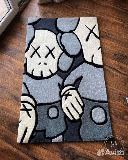 Тафтинговый ковер kaws bearbrick nike hajime