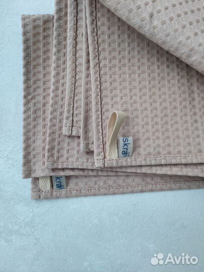 Полотенца вафельные крупная клетка 7*7