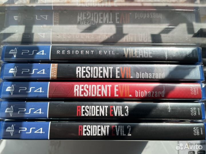Игры Resident Evil для Playstation 4
