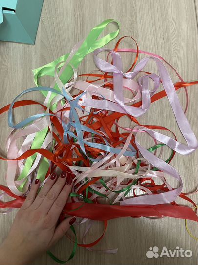 Атласные ленты бу