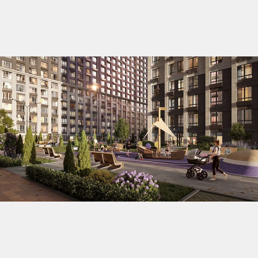 2-к. квартира, 57,7 м², 25/25 эт.