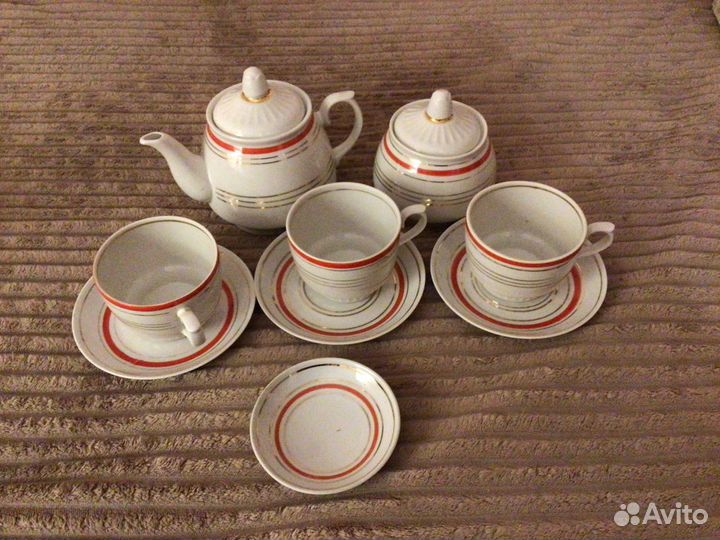 Чайный сервиз, неполный