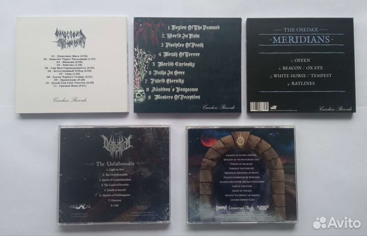 CD диски (зарубежный метал)