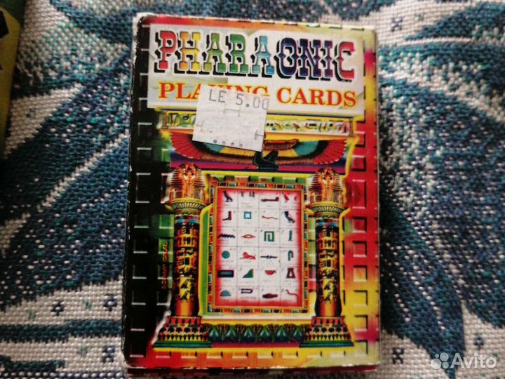 Карты игральные 52шт(Египет)