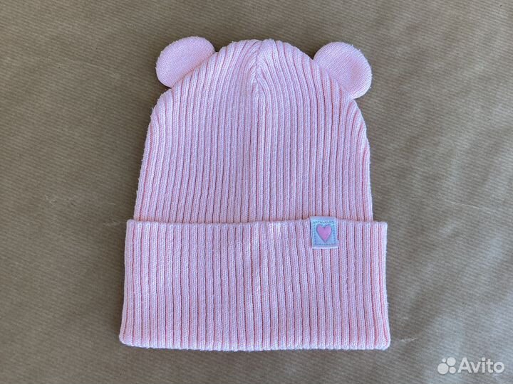 Шапка детская варежки