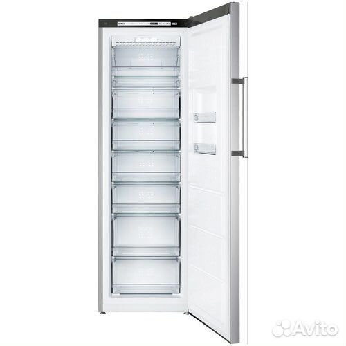 Морозильник atlant М-7606-180-N серебристый