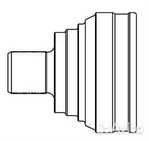 Шрус VW transporter IV 1.9D-2.8 90-03 нар