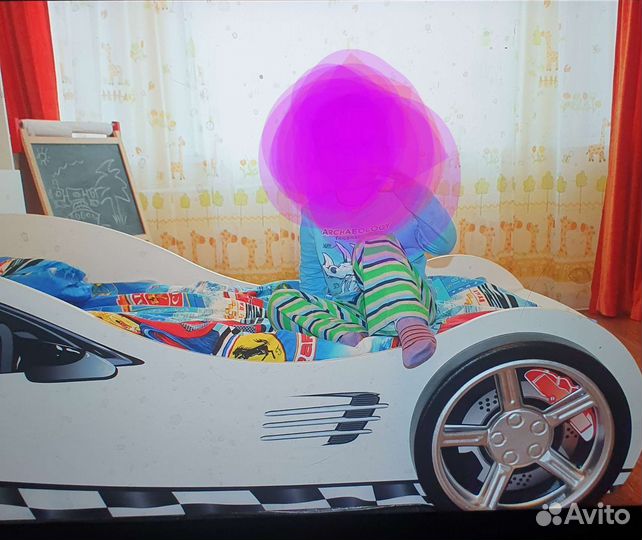 Тюль на эркерное окно в детскую