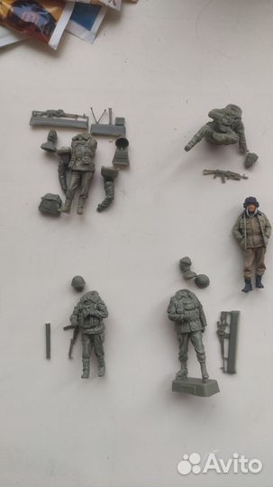 Фигуры из смолы 1/35. Танк. Master club