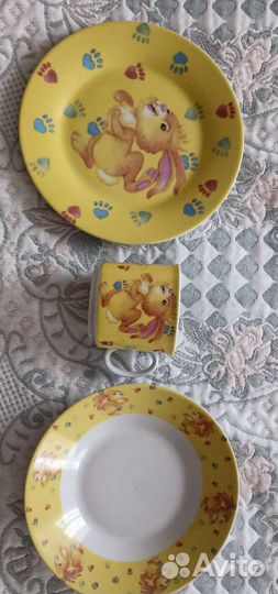 Набор столовой посуды детский