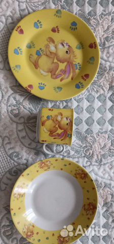 Набор столовой посуды детский